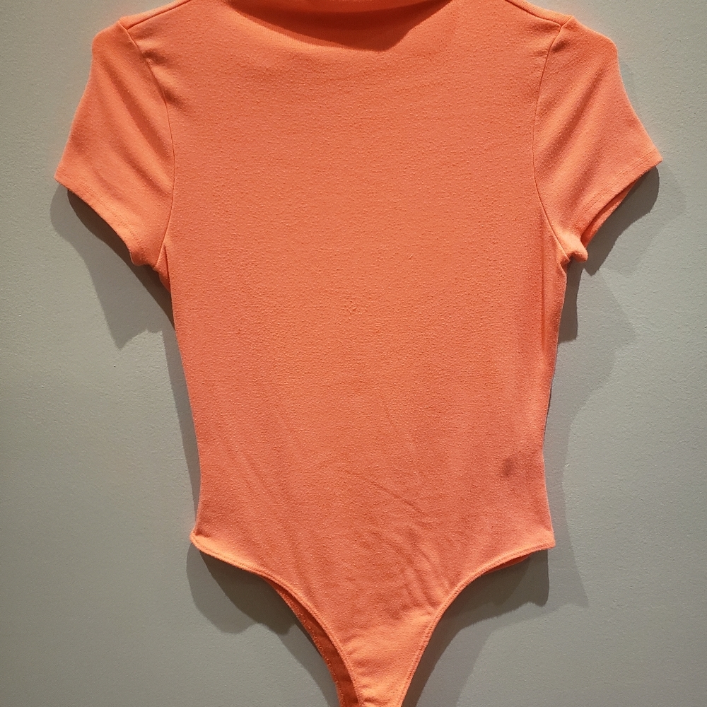 Neon Coral Bodysuit